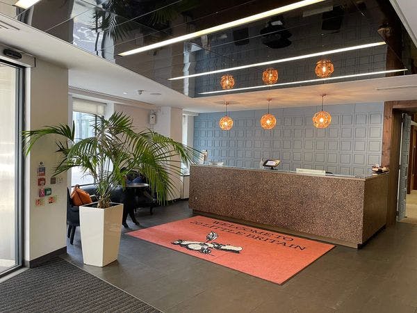 office space in town london st pauls reception