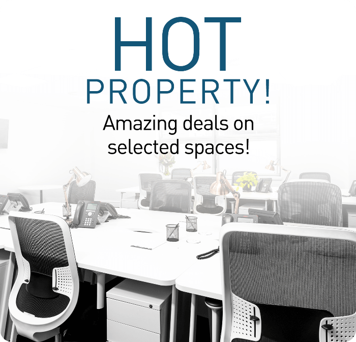 HOT Property! Amazing deals on selected spaces!