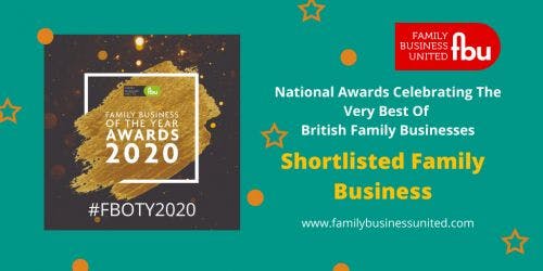 Office Space in Town shortlisted for Family Business of the Year 2020
