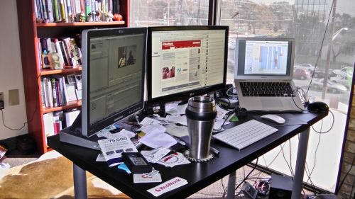 Should you be more accepting of the messy desk? 