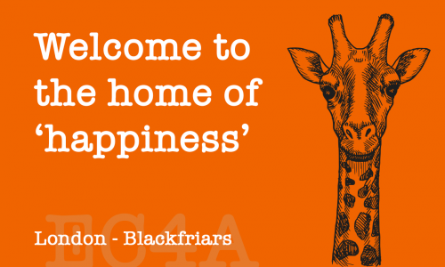 Welcome to the home of happiness: Meet Blackfriars @ 22 Tudor Street 