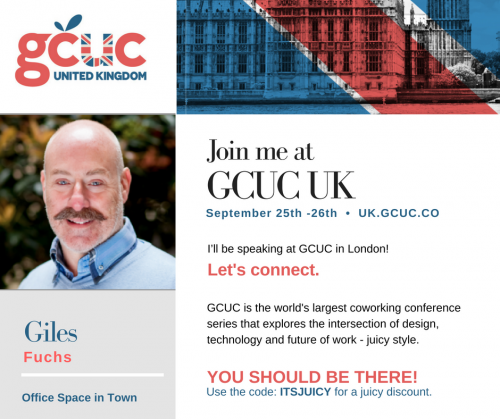 GCUC co-working conference Sept 25th & 26th