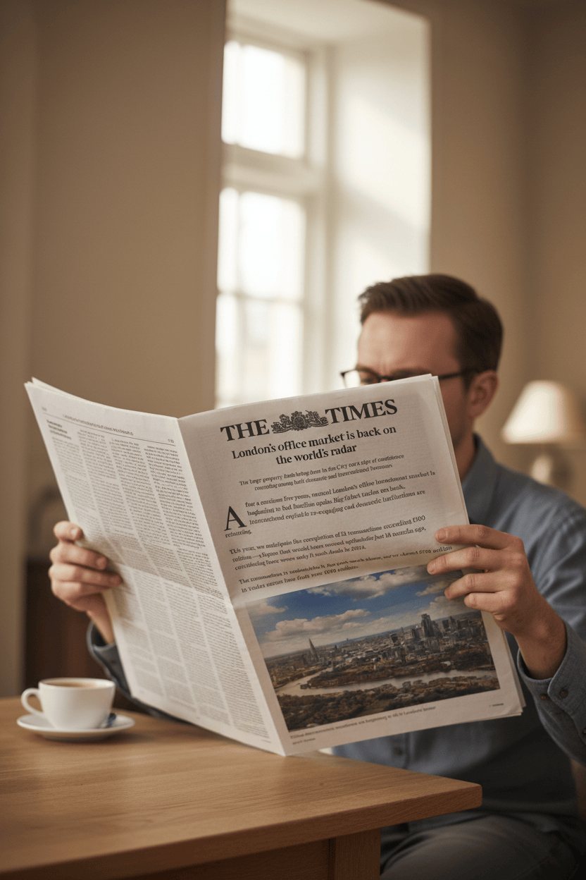 Serviced office investment opportunities UK, featuring the award-winning OSiT business model and high-yielding commercial real estate developments in London.