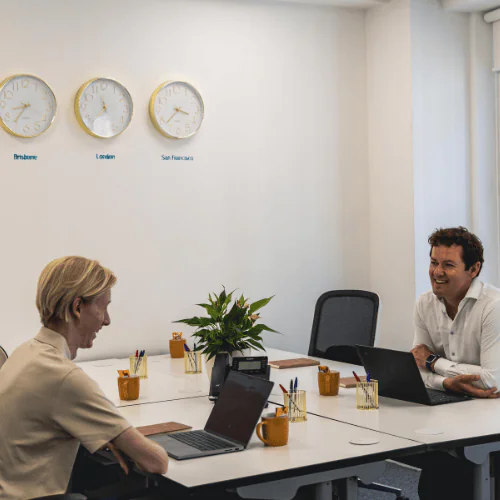 Serviced office space to rent in London EC1A, highlighting the unique literary-themed private suites and luxury amenities at Office Space in Town St Paul's near Farringdon and Barbican.