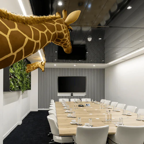 Unique themed meeting rooms for hire in London EC4Y, highlighting the 