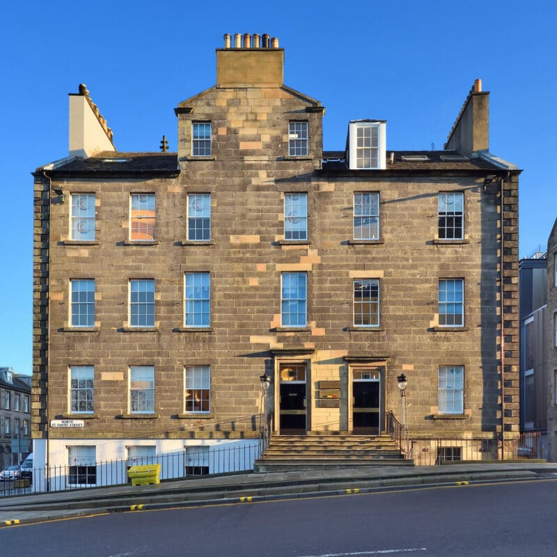 The grand entrance of OSiT Edinburgh