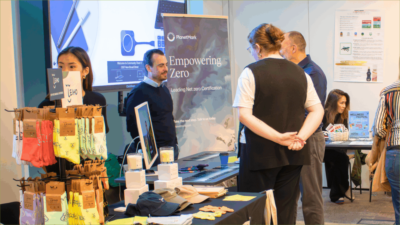 ESG Wellness Festival at OSiT, showcasing our commitment to social responsibility through mindfulness workshops for our boutique office community.